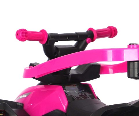 Milly Mally Milly Mally Pojazd z rączką Wild Pink