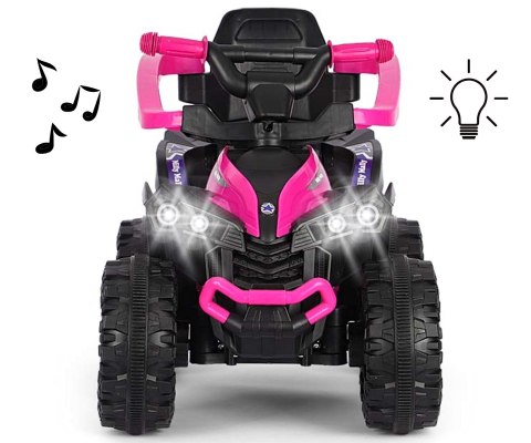 Milly Mally Milly Mally Pojazd z rączką Wild Pink