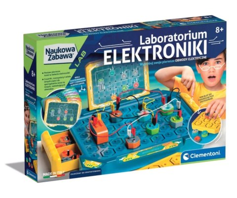 Clementoni Clementoni Naukowa Zabawa Lab 50727 Laboratorium Elektroniki