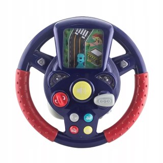 Luxma Interaktywna Kierownica dla Dzieci Symulator Jazdy Światła Dźwięki