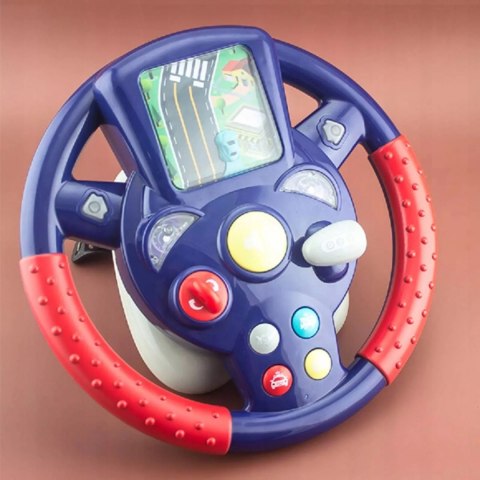 Luxma Interaktywna Kierownica dla Dzieci Symulator Jazdy Światła Dźwięki