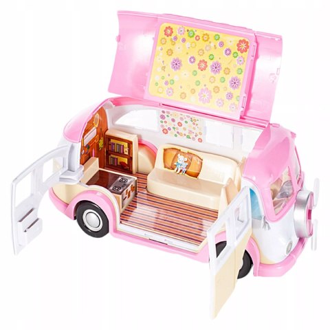 Luxma Kamper Lodziarnia dla Lalek - Food Truck, Mini Kawiarnia z Akcesoriami