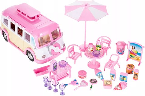 Luxma Kamper Lodziarnia dla Lalek - Food Truck, Mini Kawiarnia z Akcesoriami