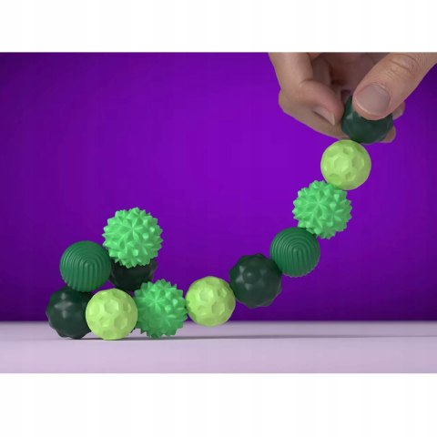 Luxma Magnetyczne kulki sensoryczne antystresowe z etui ADHD ASD SI 8 szt zielone