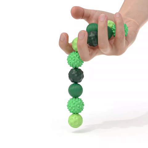 Luxma Magnetyczne kulki sensoryczne antystresowe z etui ADHD ASD SI 8 szt zielone