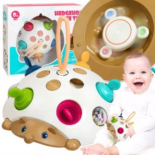 Luxma Zabawka Sensoryczna 4w1 Jeż Jeżyk Pop It Spinner Grzechotka Antystresowa