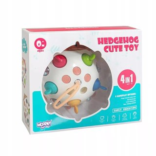 Luxma Zabawka Sensoryczna 4w1 Jeż Jeżyk Pop It Spinner Grzechotka Antystresowa