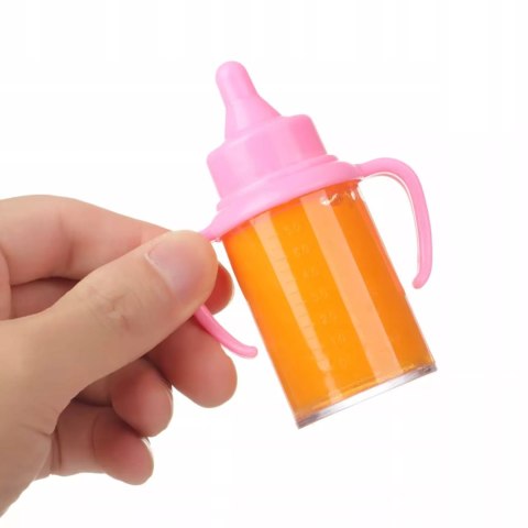 Luxma Zestaw magiczna butelka mleko bidon sok smoczek dla lalki HX853-1