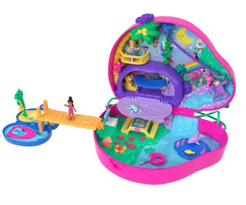 Mattel Mattel HRD40 Polly Pocket Kompaktowa Torebka Rodzina Leniwców