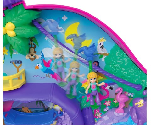 Mattel Mattel HRD40 Polly Pocket Kompaktowa Torebka Rodzina Leniwców