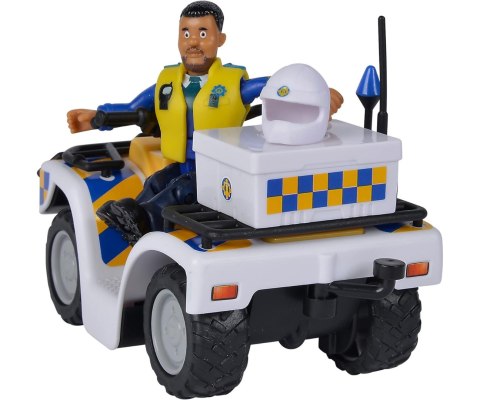 Mix Smoby 8367 Strażak Sam Quad Policyjny z Figurką