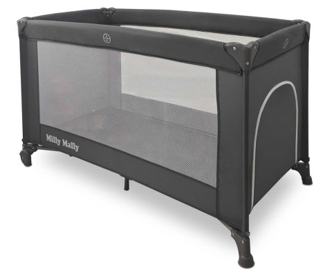 Milly Mally Milly Mally Łóżeczko turystyczne Mirage Dark Grey