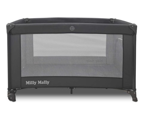 Milly Mally Milly Mally Łóżeczko turystyczne Mirage Dark Grey