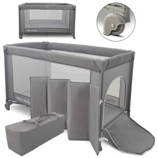 Milly Mally Milly Mally Łóżeczko turystyczne Mirage Grey