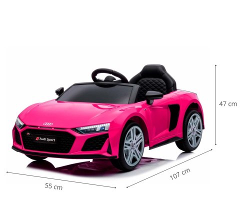 Milly Mally Milly Mally Pojazd na akumulator Audi R8 Spyder Pink