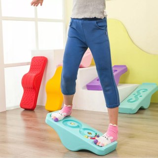 Luxma Deska Sensoryczna Równoważna Dla Dzieci Balans Montessori miętowa