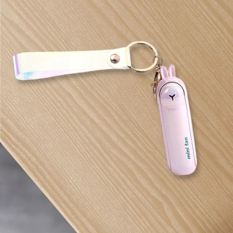 Luxma Mini Wentylator USB Przenośny 3 Biegi Składany Kieszonkowy Królik