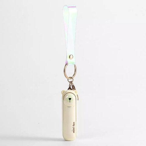 Luxma Mini Wentylator USB Przenośny 3 Biegi Składany Kieszonkowy Miś