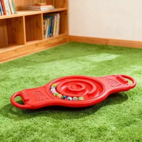 Luxma Sensoryczna deska balansująca UFO - aktywna zabawa i rozwój dziecka red