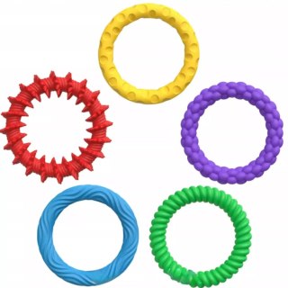Luxma Sensoryczne bransoletki antystresowe fidget SI dla dzieci 5 szt.