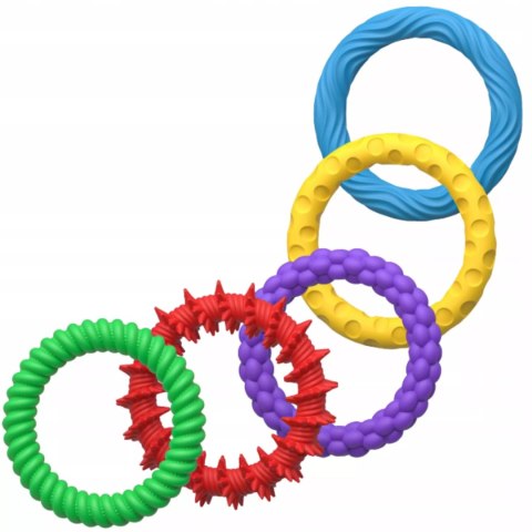 Luxma Sensoryczne bransoletki antystresowe fidget SI dla dzieci 5 szt.