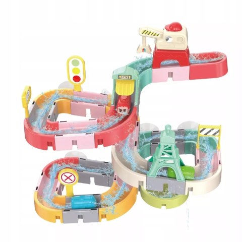 Luxma Tor Wodny do Kąpieli 47 el. Zjeżdżalnia z Autobusami Przyssawki