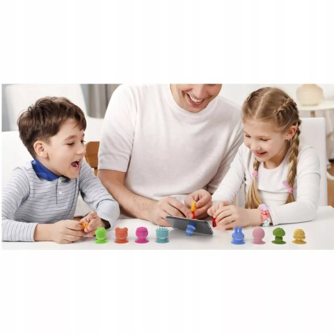 Luxma Zabawka sensoryczna silikonowa na przyssawkach stres ADHD antystres