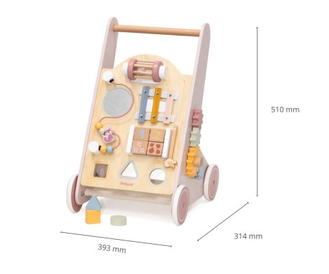 Viga Viga 44259 PolarB Edukacyjny chodzik dla dzieci - pink