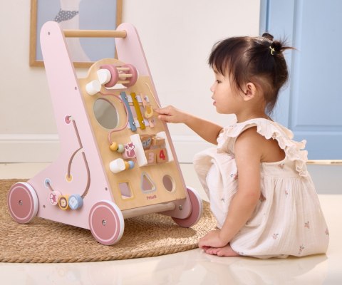 Viga Viga 44259 PolarB Edukacyjny chodzik dla dzieci - pink