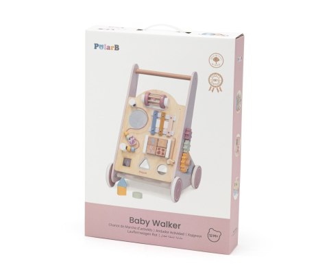 Viga Viga 44259 PolarB Edukacyjny chodzik dla dzieci - pink