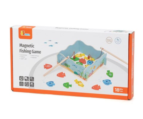 Viga Viga 44843 Gra Magnetyczna Łowienie Rybek z Liczbami