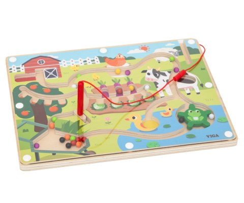 Viga Viga 44851 Labirynt Magnetyczny Dzień na Farmie