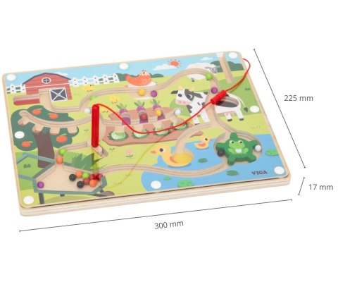Viga Viga 44851 Labirynt Magnetyczny Dzień na Farmie