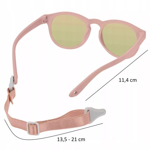 Dooky Dooky Hawaii PINK Okulary przeciwsłoneczne dla dzieci elastyczne 6-36M