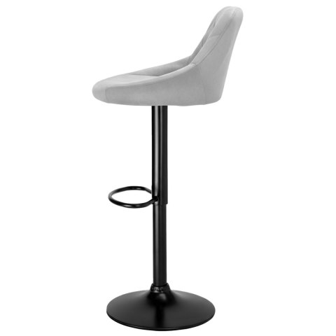 Hoker barowy Cydro Black Szary Velvet