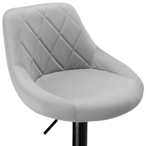 Hoker barowy Cydro Black Szary Velvet