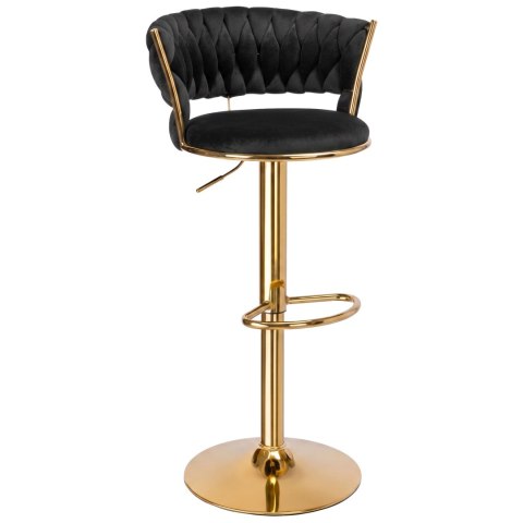 Hoker barowy Tresso Gold czarny Velvet