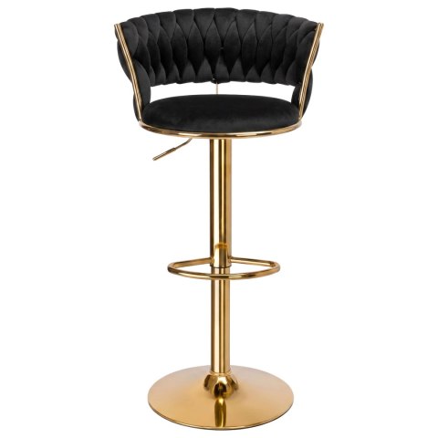 Hoker barowy Tresso Gold czarny Velvet