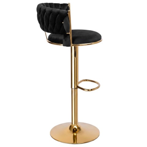 Hoker barowy Tresso Gold czarny Velvet