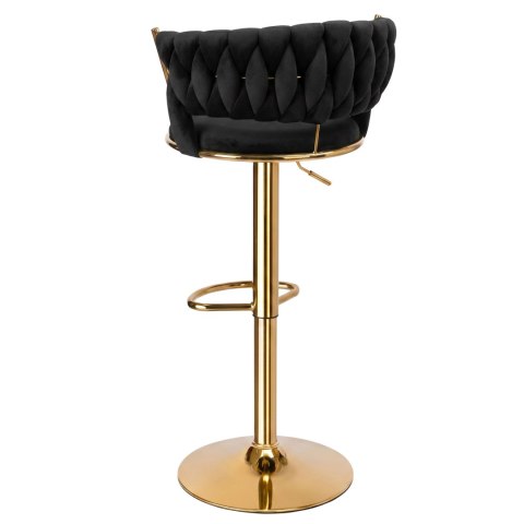 Hoker barowy Tresso Gold czarny Velvet