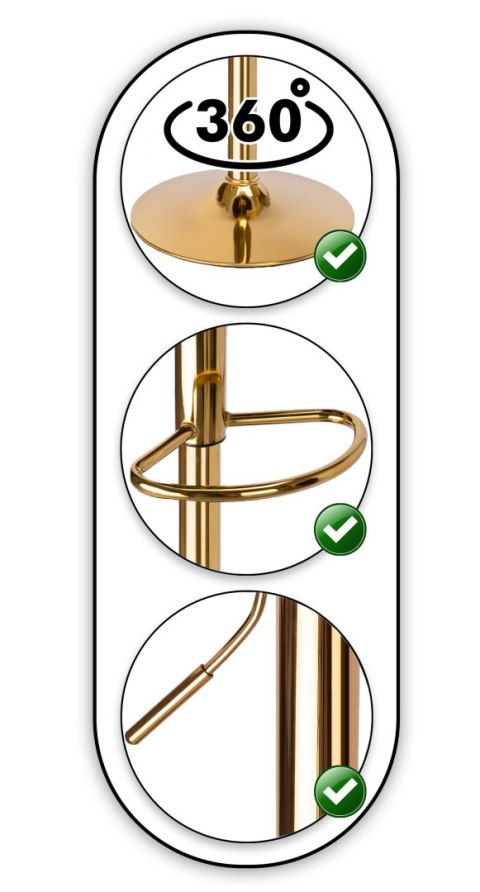 Hoker barowy Tresso Gold czarny Velvet