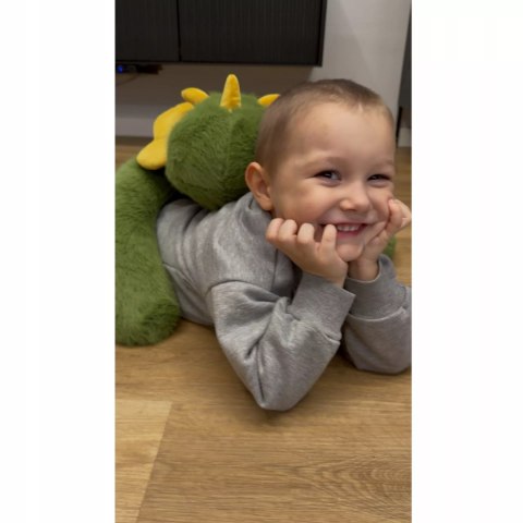 Luxma PLUSZAK OBCIĄŻENIOWY DLA DZIECI terapeutyczny sensoryczny Dinozaur 1,5kg