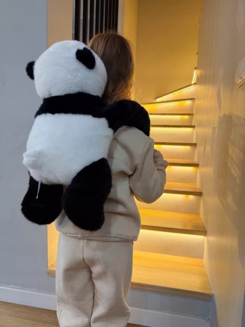 Luxma PLUSZAK OBCIĄŻENIOWY DLA DZIECI terapeutyczny sensoryczny Panda 1,5kg