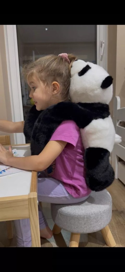 Luxma PLUSZAK OBCIĄŻENIOWY DLA DZIECI terapeutyczny sensoryczny Panda 1,5kg