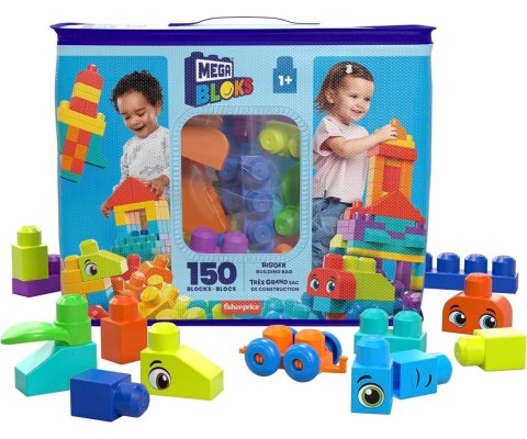 Mix Fisher Price HHM96 Klocki Konstrukcyjne 150 Elementów