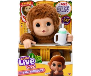 Mix Moose Toys 26558 Little Live Pets Małpka Interaktywna Mango