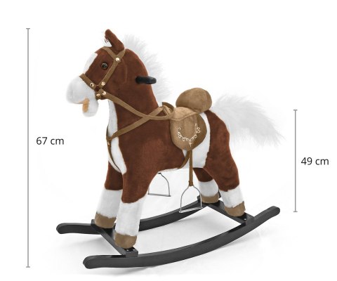 Milly Mally Milly Mally Koń Mustang ciemny brąz
