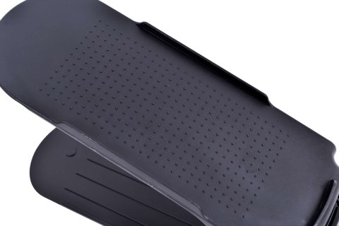 Komplet regulowanych uchwytów na buty 10 sztuk czarny Komplet regulowanych uchwytów na buty 10 sztuk czarny
