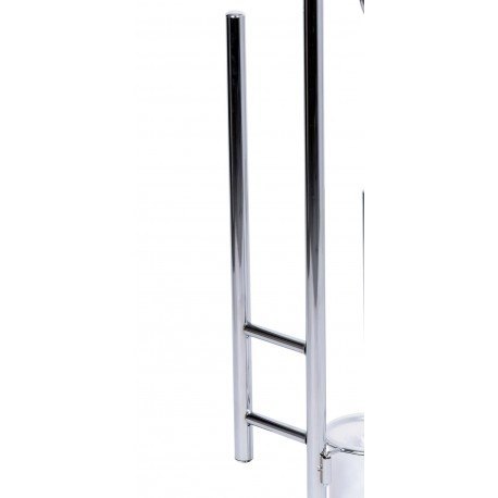 Stojak łazienkowy ELEGANT czarne szkło Stojak łazienkowy ELEGANT czarne szkło