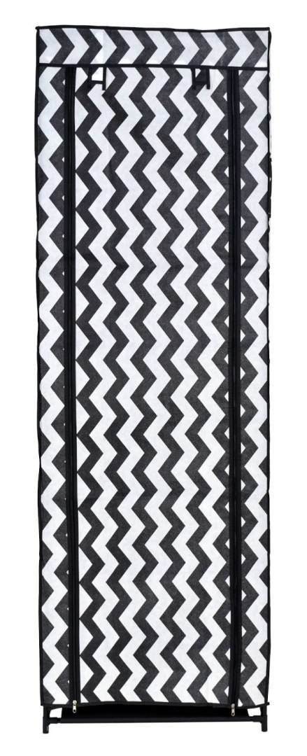 Szafka tekstylna na buty Lea - zebra Szafka tekstylna na buty Lea - zebra
